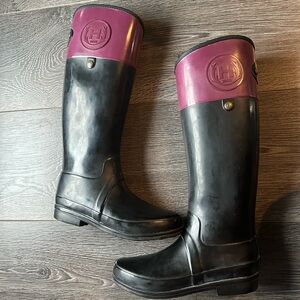 Hunter rain boots